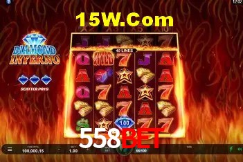 Interface moderna da plataforma 558Bet